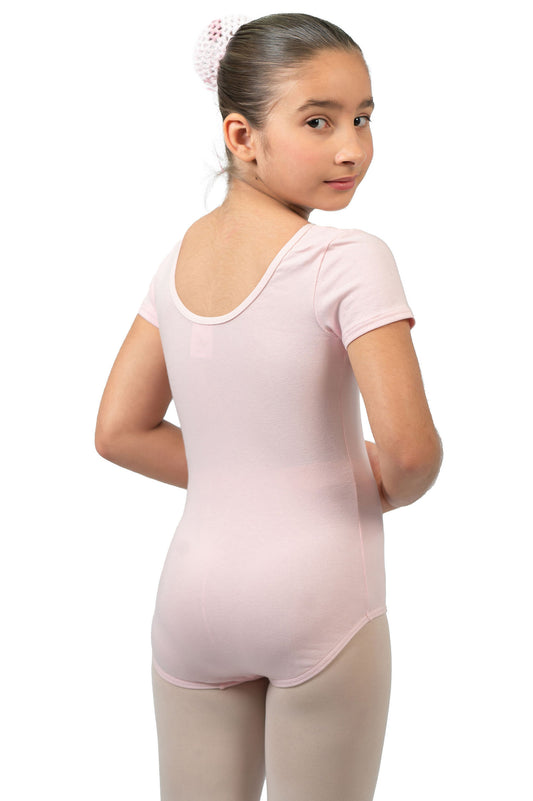 Organic Cotton Short Sleeve Leotard