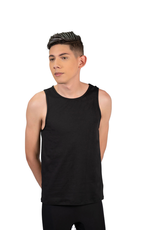 Men Hi Neck Tank Pullover