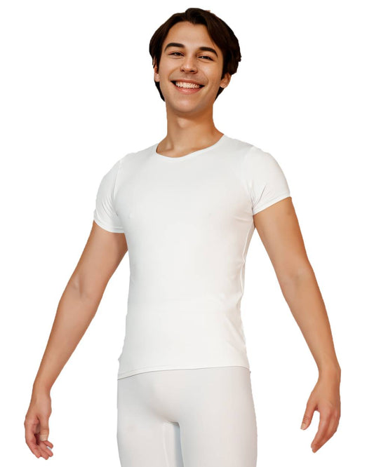 Boys & Men Dancewear Short Sleeve Snug Fit Pullover