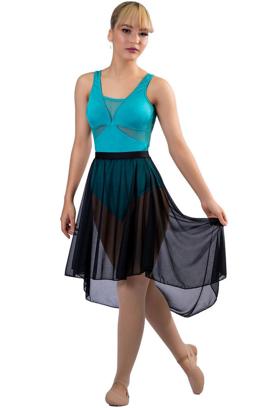 KNEE LENGTH CHIFFON SKIRT