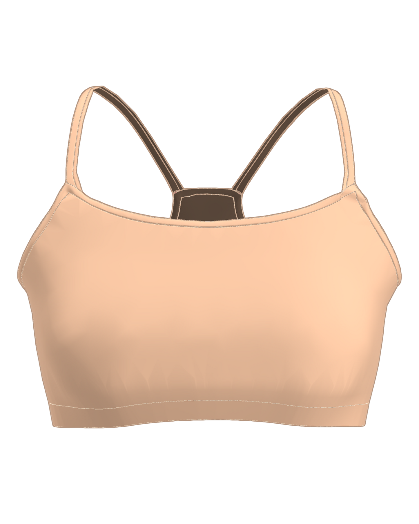 PZ-TECH Camisole Racer Back Bra Top