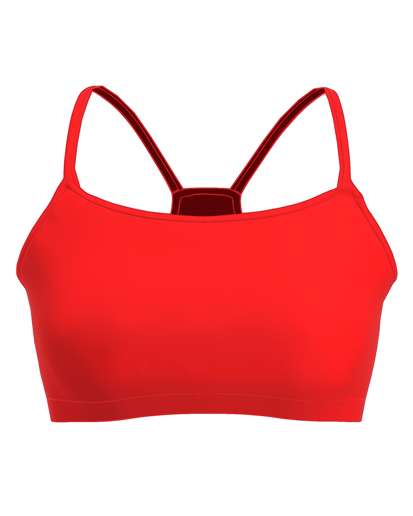 PZ-TECH Camisole Racer Back Bra Top