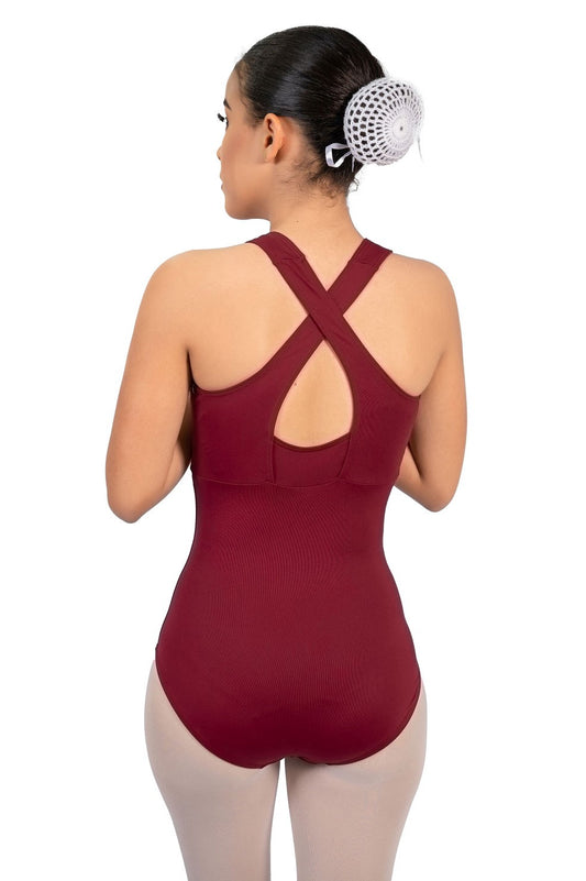 CROSS OVER NECK LEOTARD