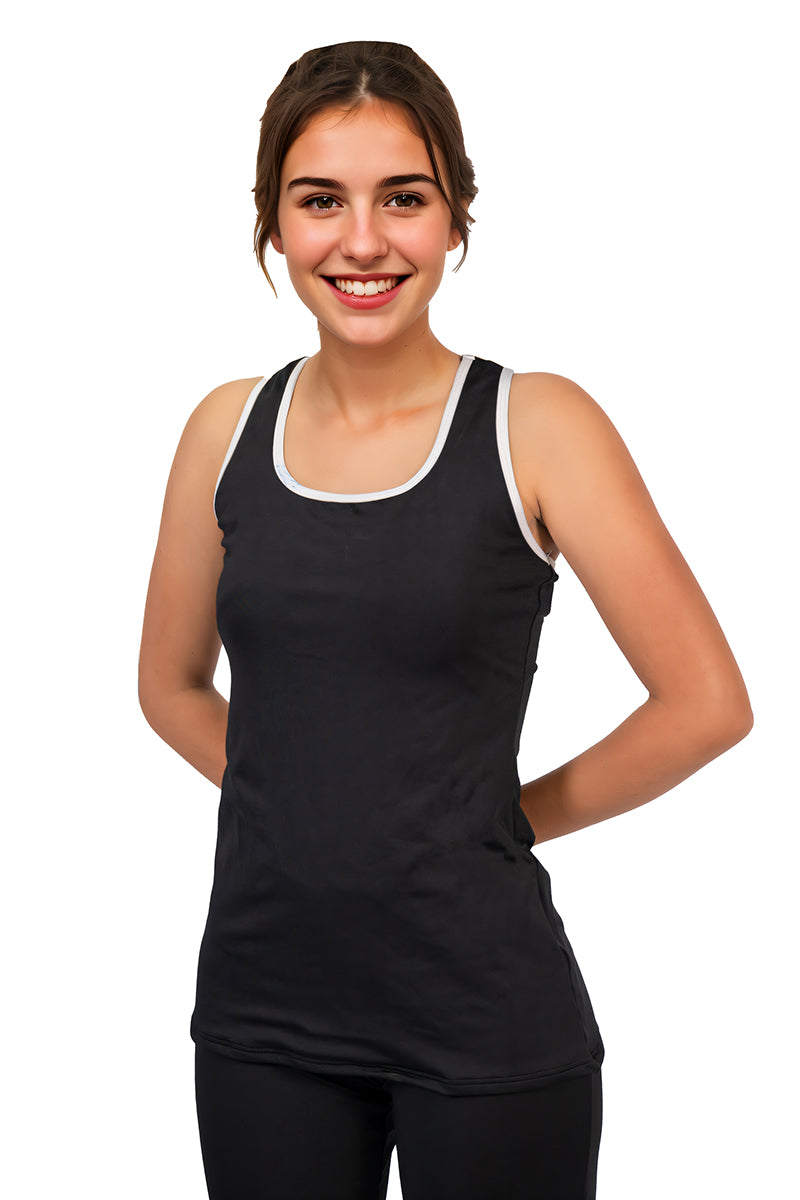 LOOSE-FIT RACERBACK TOP