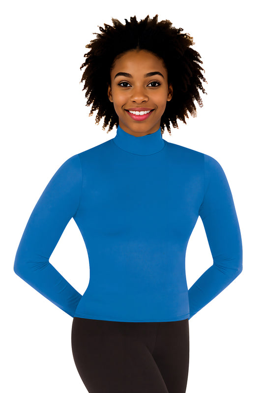 LONG SLEEVE HI NECK TOP