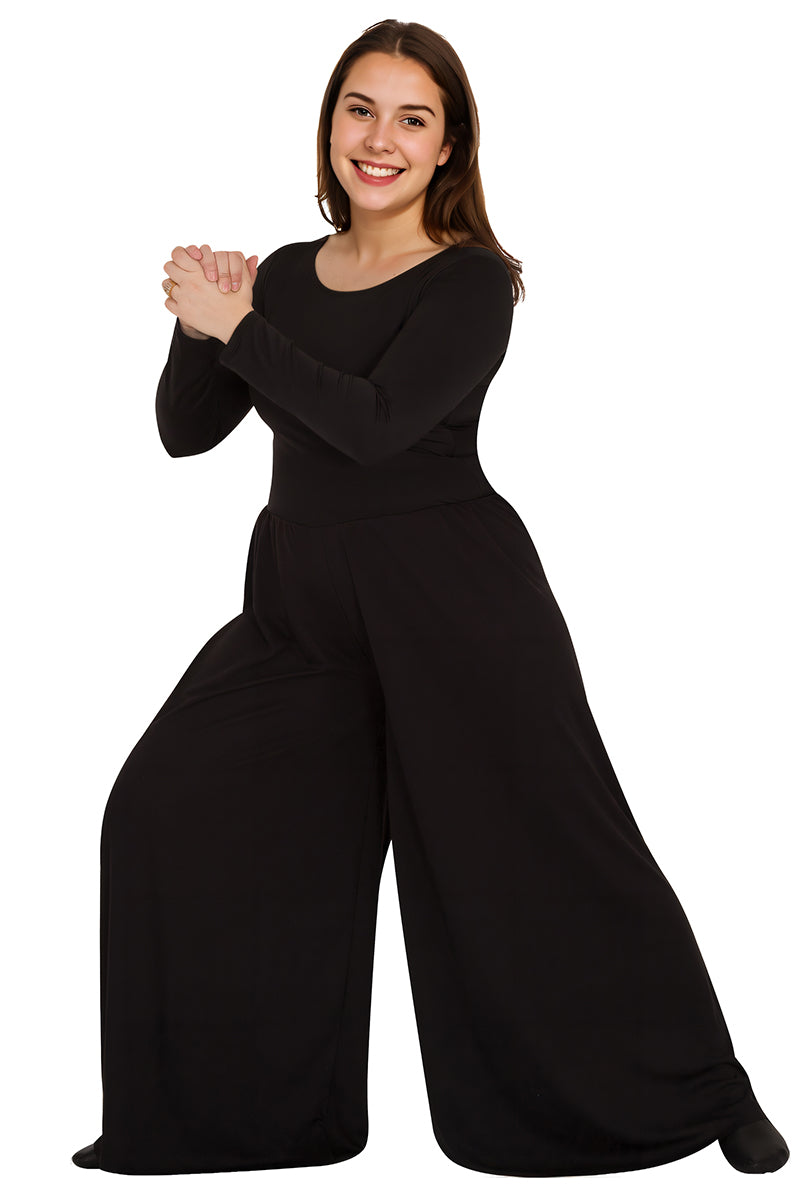 LONG SLEEVE JUMPSUIT