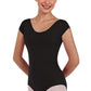 SHORT SLEEVE BALLET CUT LEOTARD