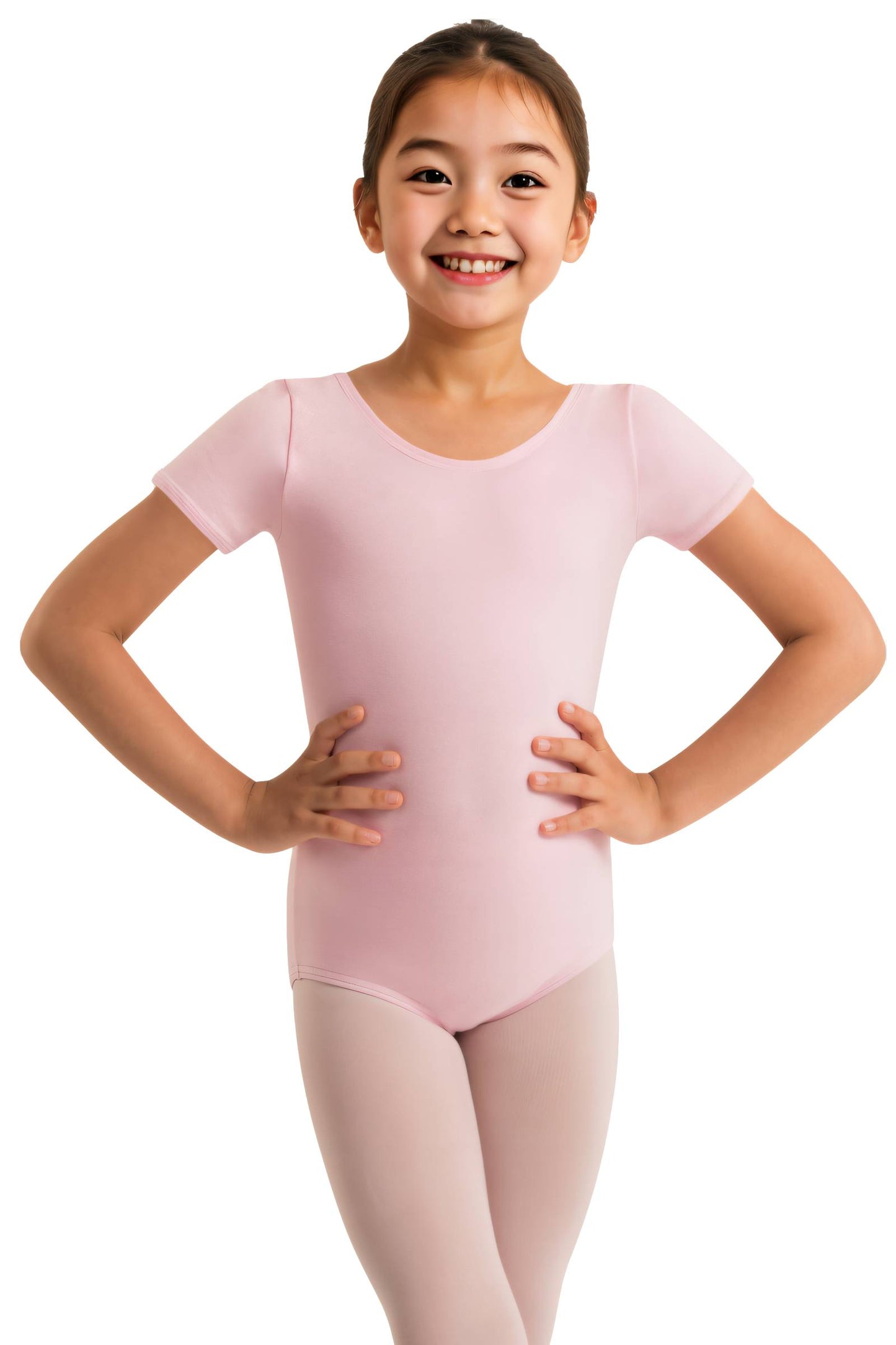 Organic Cotton Short Sleeve Leotard