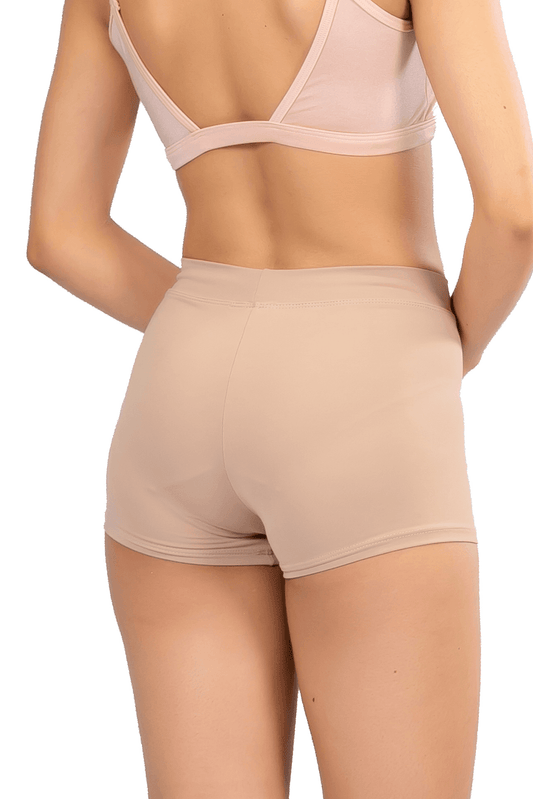 WIDE SELF-WAISTBAND BOY CUT SHORT