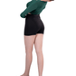 LONG SLEEVE V-NECK MIDRIFF TOP