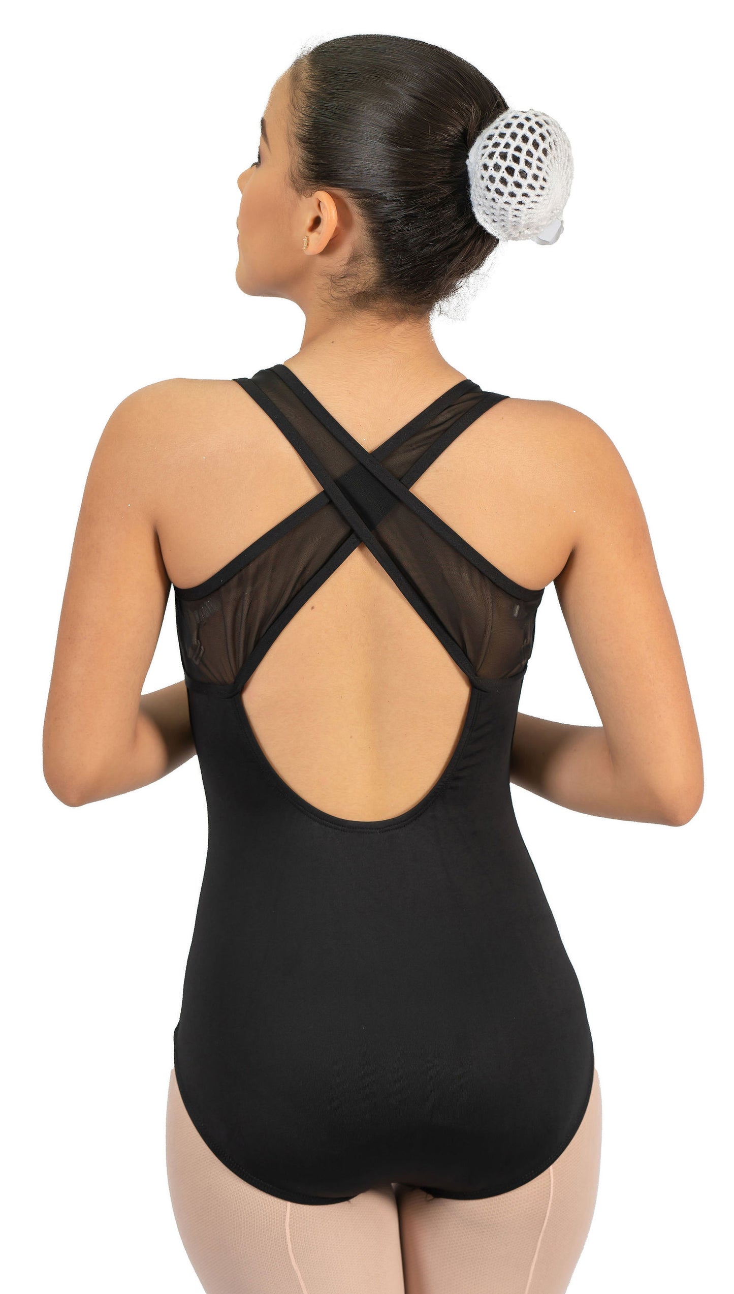 CROSS-OVER BACK LEOTARD