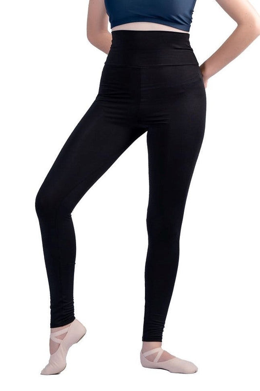 ROLL-DOWN ADJUSTABLE WAIST LEGGING