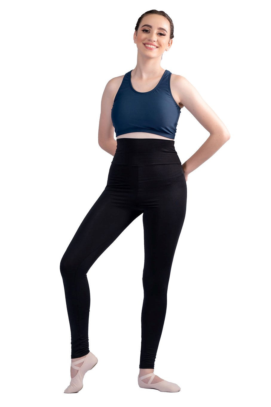 ROLL-DOWN ADJUSTABLE WAIST LEGGING