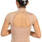 CAP SLEEVE HI NECK TOP