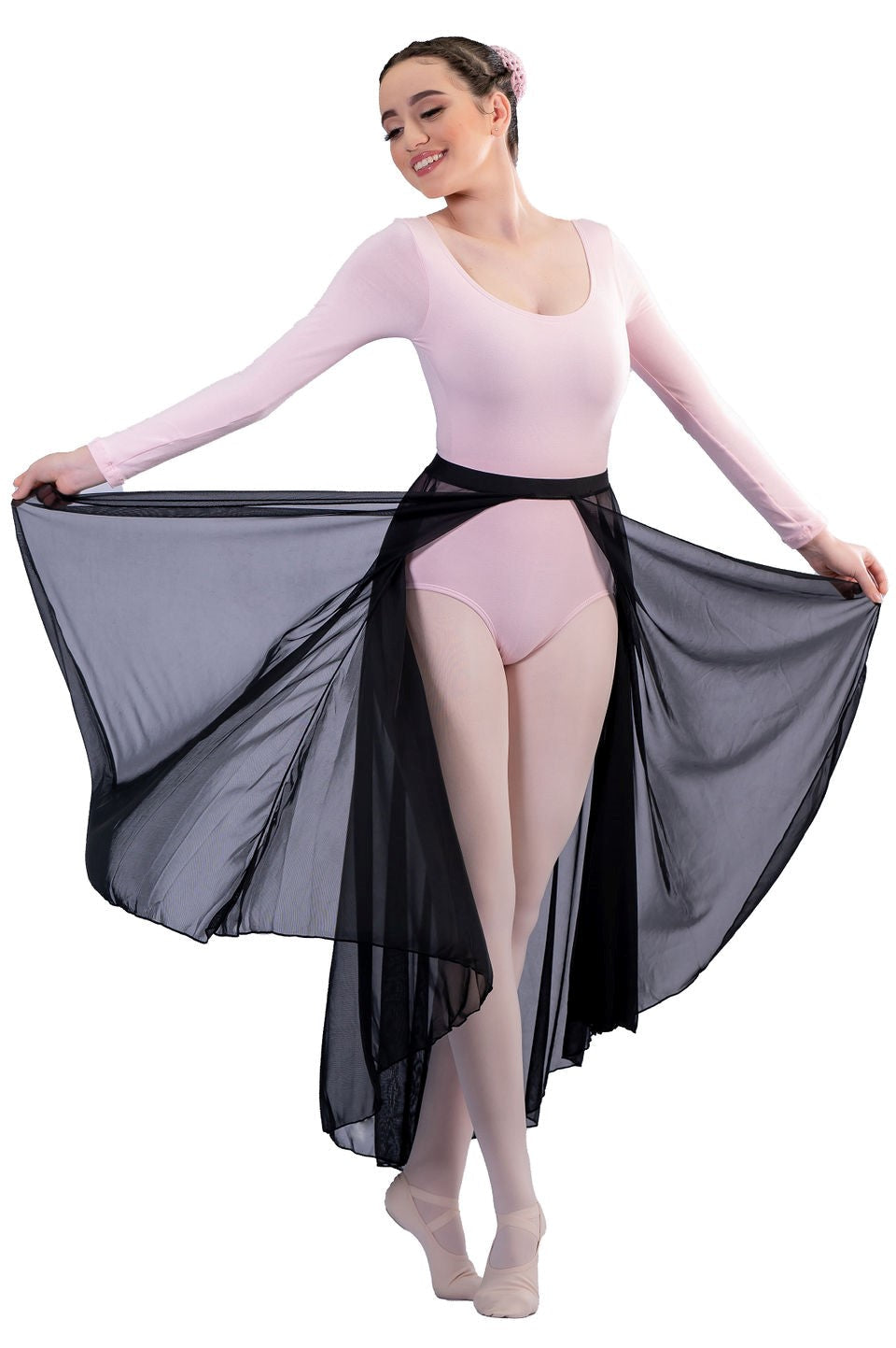 LONG LENGTH CHIFFON SKIRT