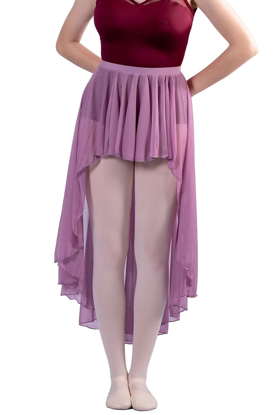 LONG SIDE TO BACK CHIFFON SKIRT