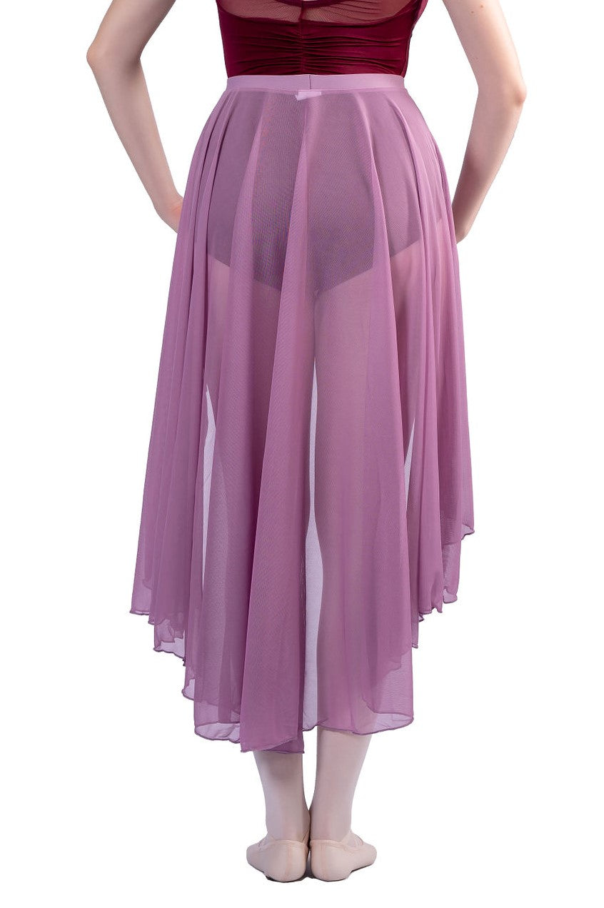 LONG SIDE TO BACK CHIFFON SKIRT