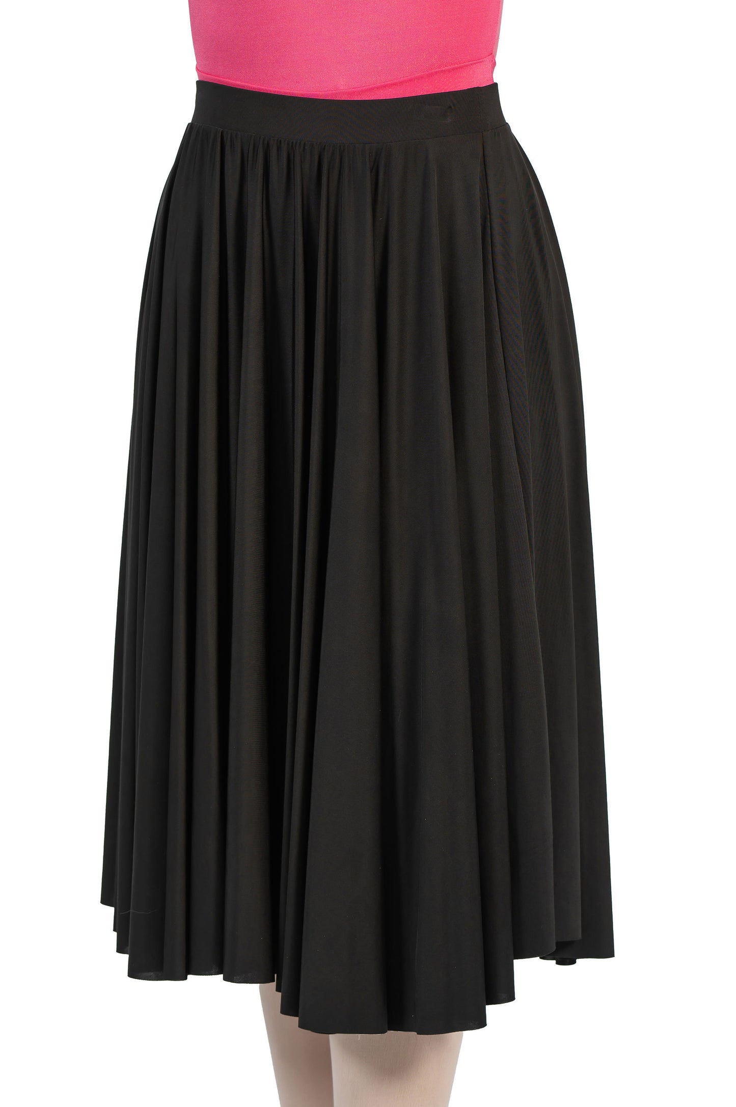 BELOW THE KNEE CIRCLE SKIRT