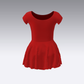 SHORT SLEEVE SKIRT LEOTARD