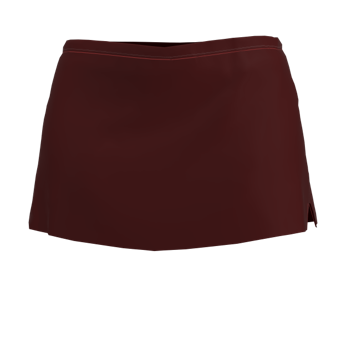 SKORT WITH SIDE VENTS