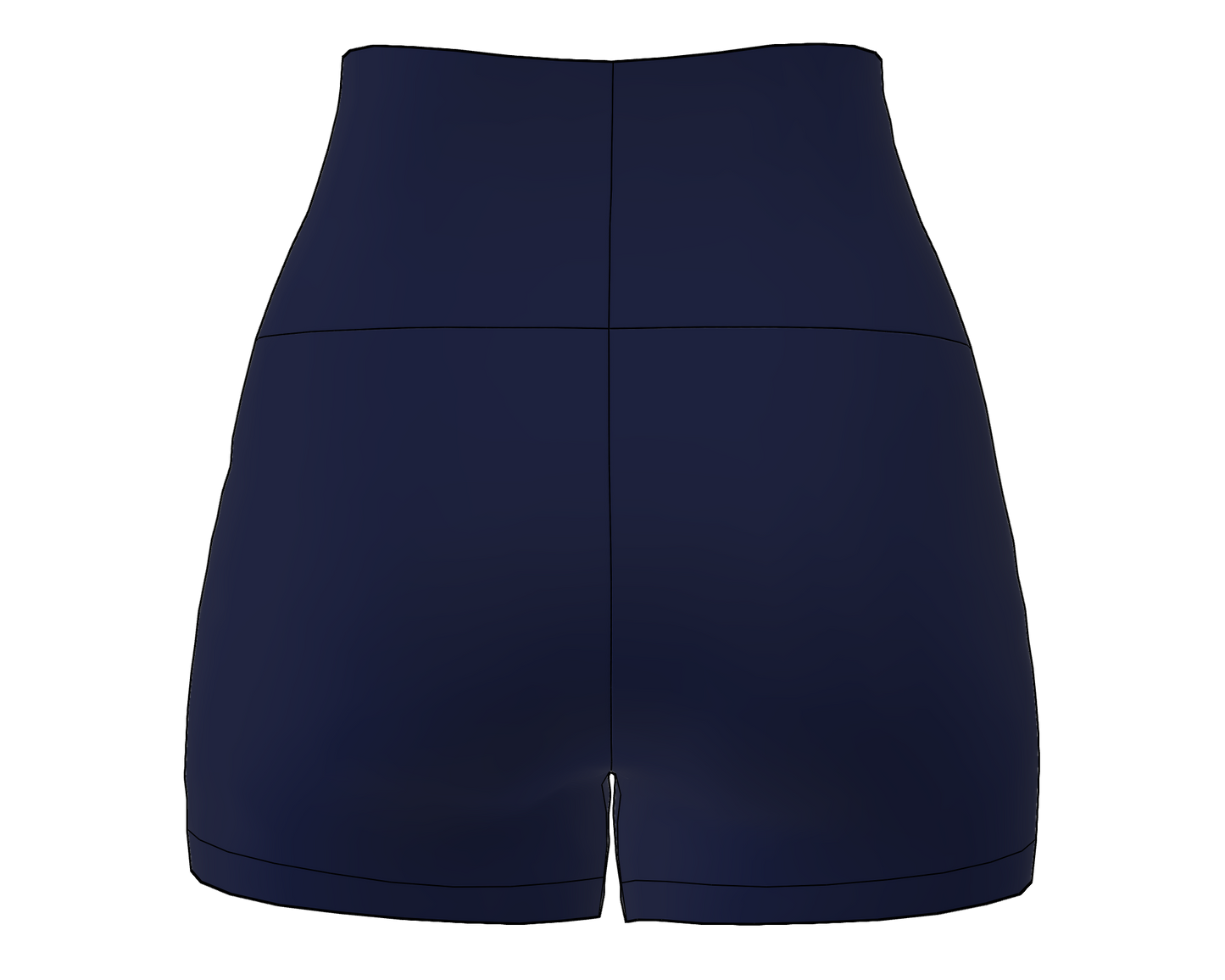 HIGH WAISTBAND SHORT